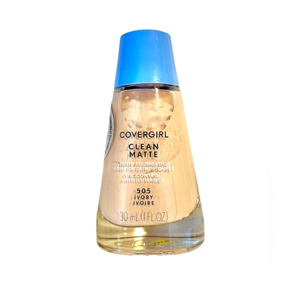 COVERGIRL Other - *NEW* CoverGirl Clean Matte Liquid Foundation - Ivory #505 - 1 FL OZ - Sealed
